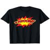 Unisex T-shirt Pop Art Comic Book Speech Bubbles Street Graffiti Art T-Shirt Fashion, Patterns, Trends, New Arrivals Pure Cotton T-Shirt for Men Women