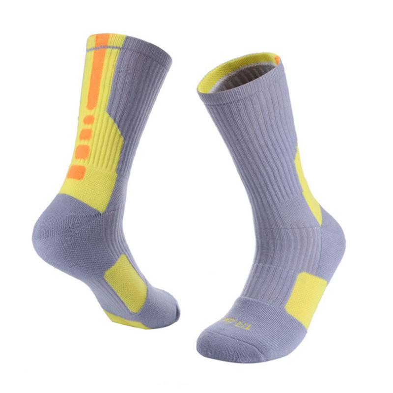 Middle Tube Basketball Socks Adult Towel Bottom Sports Socks Sweat-absorbent Anti-friction Football