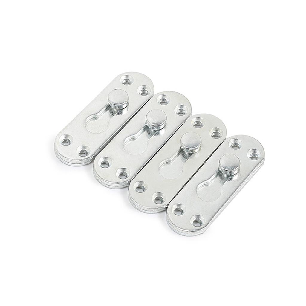 Innovative Bed Hook Connectors Strong & Reliable Bed Frame Brackets for Secure Bed Rails & Headboards 4 Pairs/set