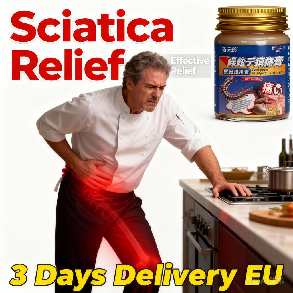 Long-Lasting Sciatica Balm - Organic Herbal Gentle Lower Back Care