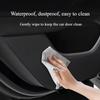 For Tesla Model Y Juniper 2025 Car Door Anti-Kick Pad Leather Sticker Trim Side Door Sill Protector Cover Interior Decoration