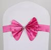 Hotel Chair Back Ribbon Bow Decoration for Weddings