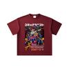 260 GSM Double Yarn 32 Count 100% Cotton Saint Seiya V6 Fenix Print Unisex Heavy Cotton T Shirt
