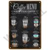 Vintage Plaque Metal Sign Plate Home Decor Tin Signs Coffee Retro Wall Art Posters For Kitchen Bar Iron Painting Decoration Cafe