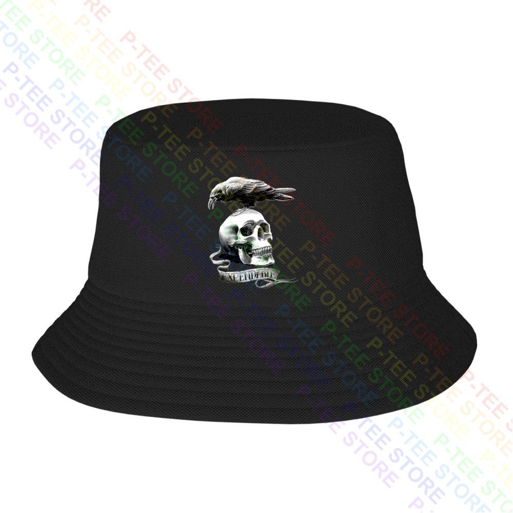 

Кепка-бейсболка Snapback с изображением Черепа Ворона из фильма «Неудержимые» Вязаная панама Adjustable