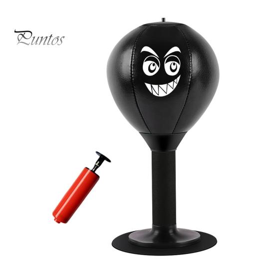 

Настольная боксерская груша с присоской, прочная, для снятия стресса, боксерский мяч для детей и взрослых, тренировка скорости реакции, боксерская груша, игрушка для домашнего офиса чёрный