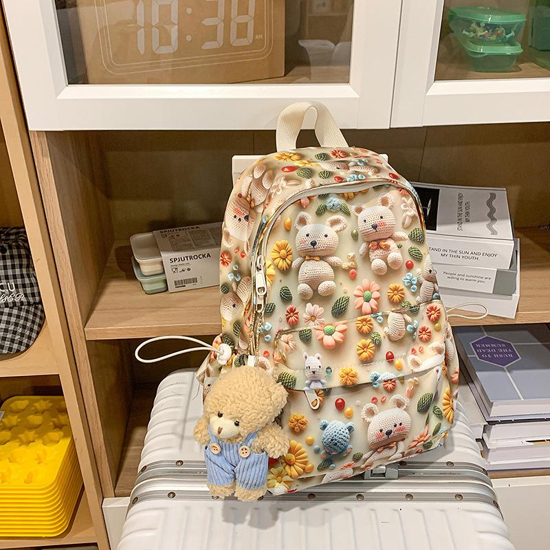 

Новый легкий школьный рюкзак для студентов Мужской и женский Школьный рюкзак с принтом для студентов Школьный рюкзак для студентов Рюкзак для весенней прогулки для студентов large