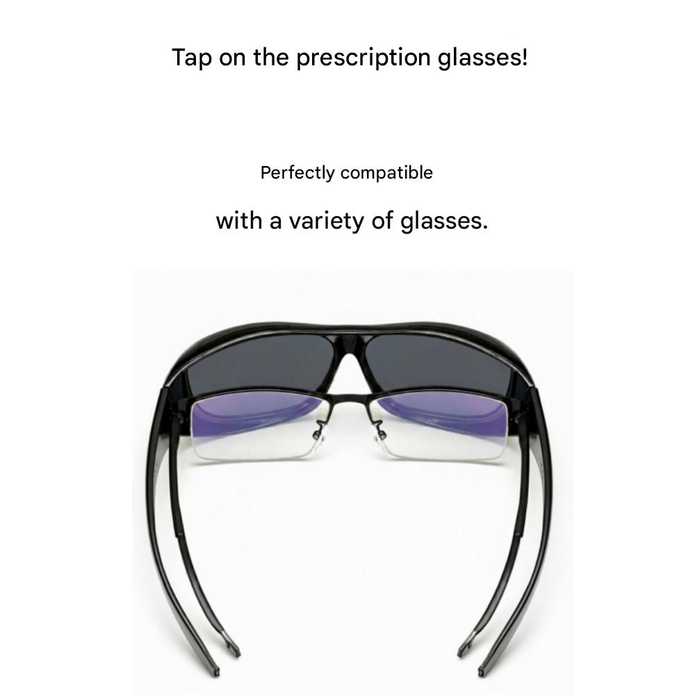 TheMarr Driving Sunglasses Over Glasses Big Size