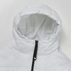 Nike Logo Print Windproof Breathable Hooded Zip-Up Long Sleeve Down Jacket Women Outerwear DJ6996-100