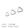 Christmas Decorations Jewelry Findings And Components Closed Triangle Buckle Triangle Ring Hook Accessories Parts Findings
