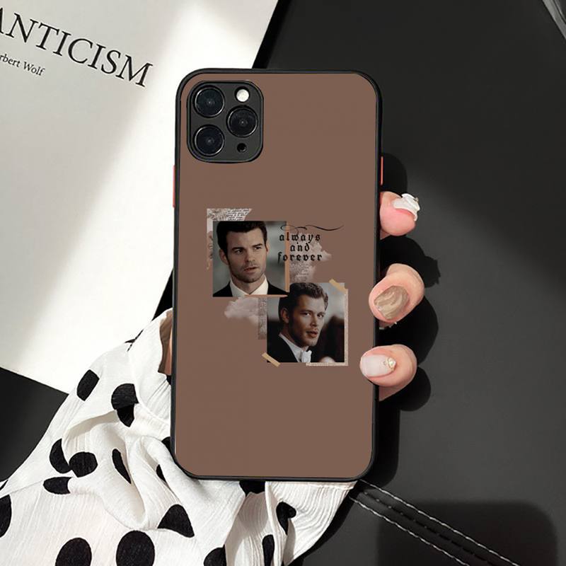 Klaus Mikaelson The Vampire Diaries Phone Case For iphone 13 8 7 6 6S Plus 5 5S SE 2020 11 11pro max XR X XS MAX Cover