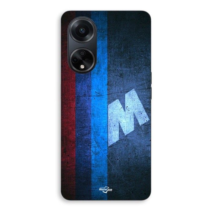 Coque de téléphone - MANIACASE - Oppo A98 5G - Silicone - Souple - Bmw M Vintage