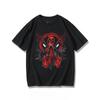 2026 New Deadpool Cartoon Movie Print Summer New Style Unisexs and Womens Casual Fashionable Shortsleeved Tshirt