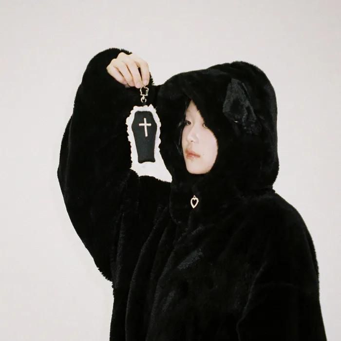 Lace Coffin Keyring