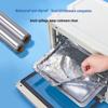 Uao Thickened & Widened Aluminum Foil with Slide Cutter