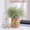 1/6 Bundles Vase Filler Christmas PVC Bohemian Artificial Pampas Grass Bouquet Elegant Floral Arrangement Weddings