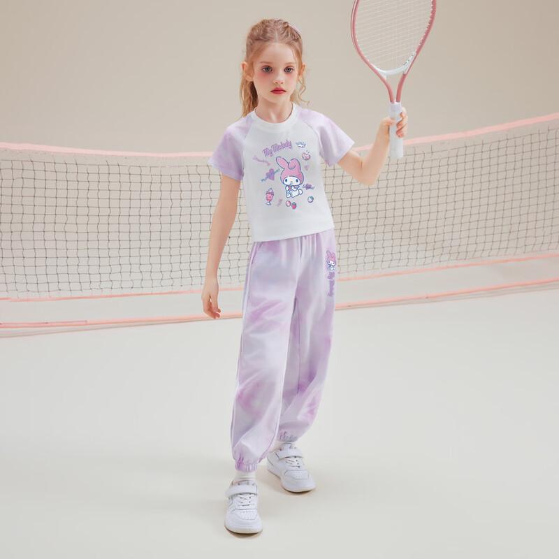 Hello Kitty Girls  Summer Color Block Sports Set XL