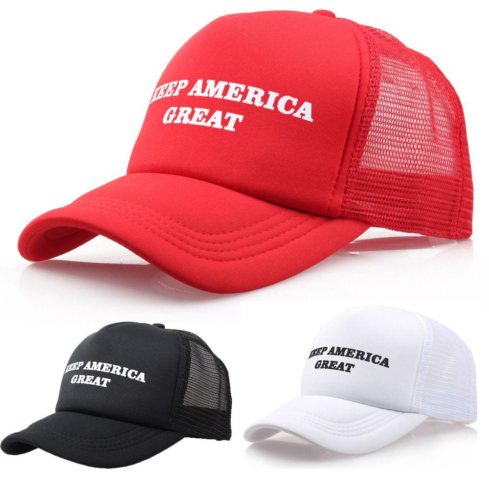Great Keep America 2020 Classic Trump Hat President Baseball Net Cap Summer