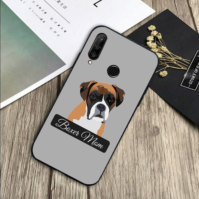 

Boxer Dog For Huawei Nova 11 9 10 SE Y70 Y60 Y90 Y61 Y91 Y73 Y72 12i 11i 8i P30 P40 Lite P60 Pro Case Huawei Nova Y90