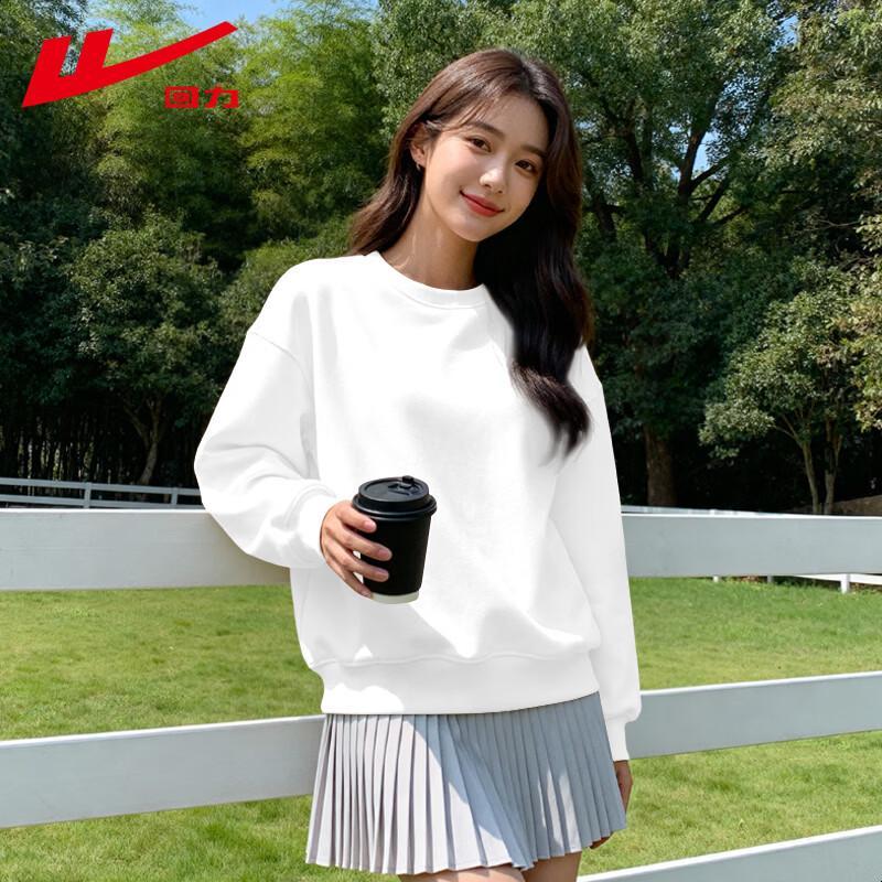 Warrior Women's Oversized Solid Color Sweatshirt