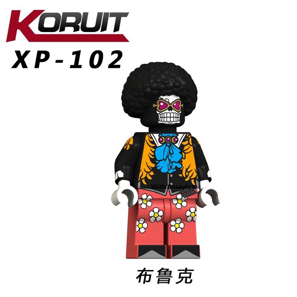 Minifigures Anime Film and Television Series One Piece King Luffy Solonna Beauty Robin Building Blocks Toys for Kids