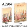 New York Paris London Series Luxury Fake Book Decoration Remote Control Storage Box Fashion Coffee Table Decoration Accessories