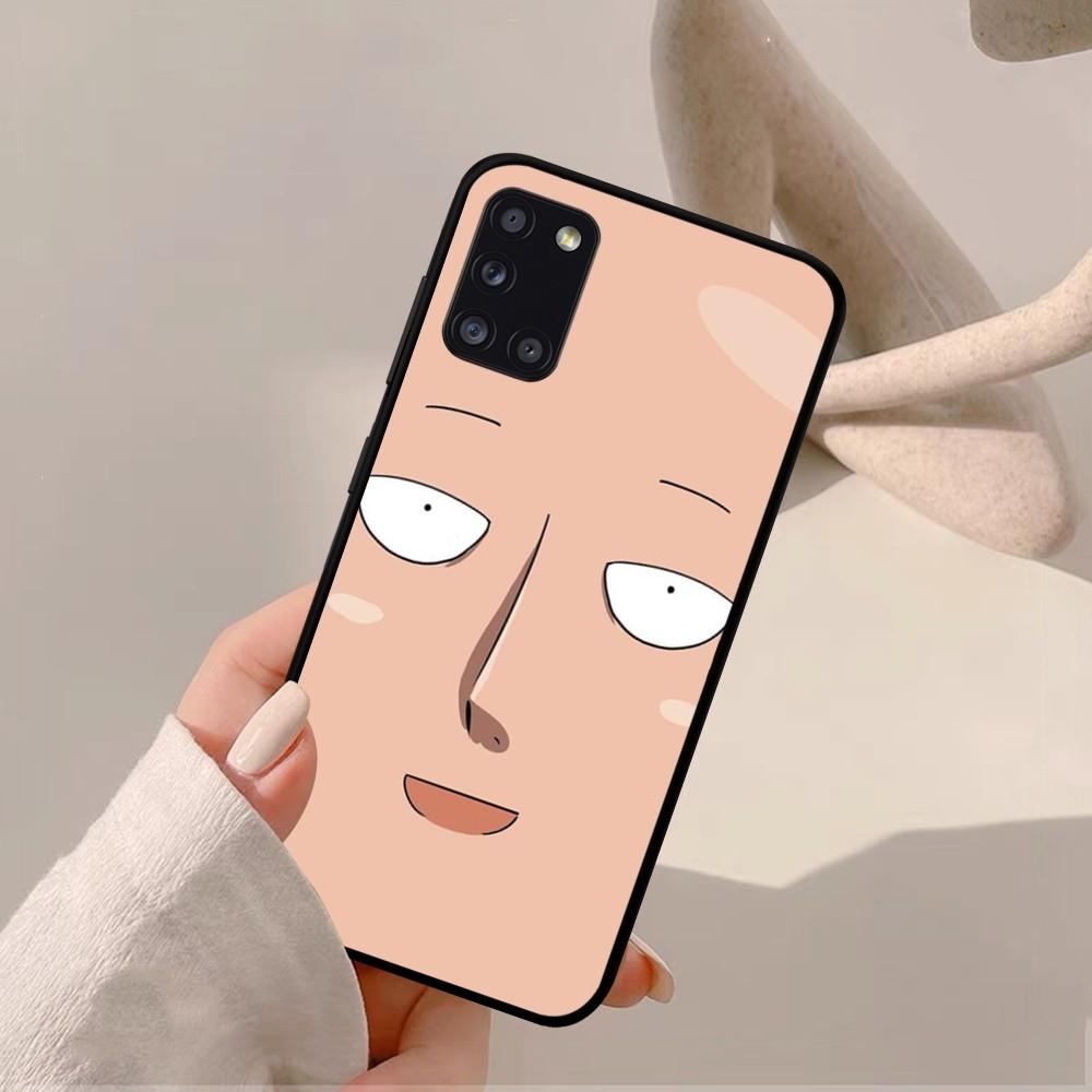 

One P-Punch Man Saitama Phone Case For Samsung A 10 11 12 13 20 21 22 30 31 32 40 51 52 53 70 71 72 73 91 13 shell Samsung A30S