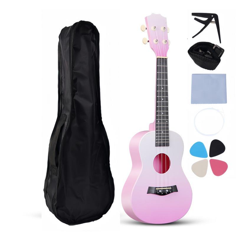 23-Inch Colorful Ukulele for Beginners - Four-String Children's Musical Instrument