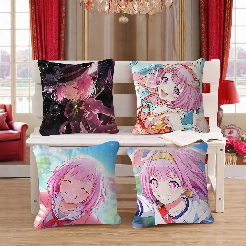 GAME Characters Otori Emu Pillow Cushion Cover Pillowcase Living Room Sofa Home Decor Customized