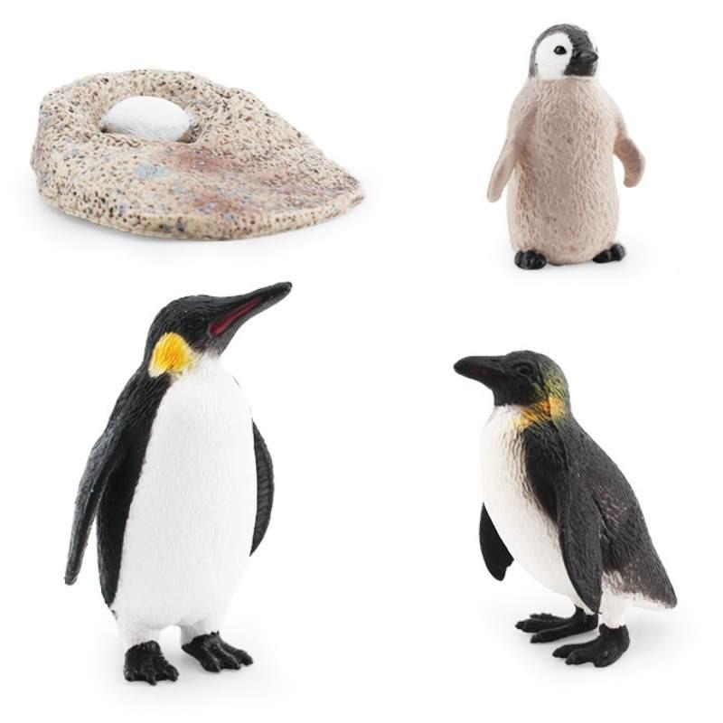 

Penguin Lifecycle Model Childrens Educational Toy Pvc Animal Science Collectible Style B