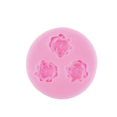 3D Rosenblumenform Silikon Fondant Seife Kuchenform Cupcake Gelee Süßigkeiten Schokolade Dekoration Backwerkzeug Formen