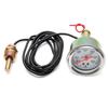 2" 52mm Metal Mechanical Thermometer 38-121℃/100-250℉ Car Water Temp Meter With NPT 1/2-14 Sensor for 12V Car Boat Truck Vehicle