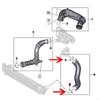2025 New Hose Gasket Replacement Inercooler Hose Gasket Sealing for E81