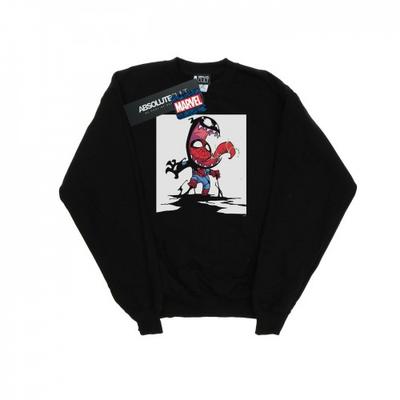 Erkek Örümcek Adam Venom Karikatür Sweatshirt