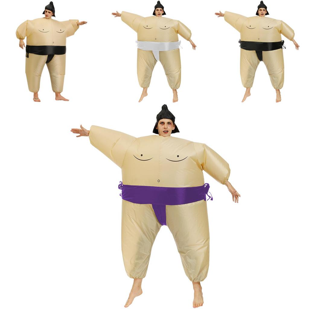 Fun And Quirky Sumo Wrestler Inflatable Costume Perfect For Parties And Cosplay