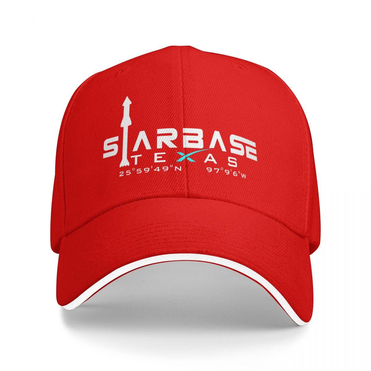 Baseball Caps Starbase Texas Gifts Casquette Outdoor FeUnisex Unisex Summer Caps One Size