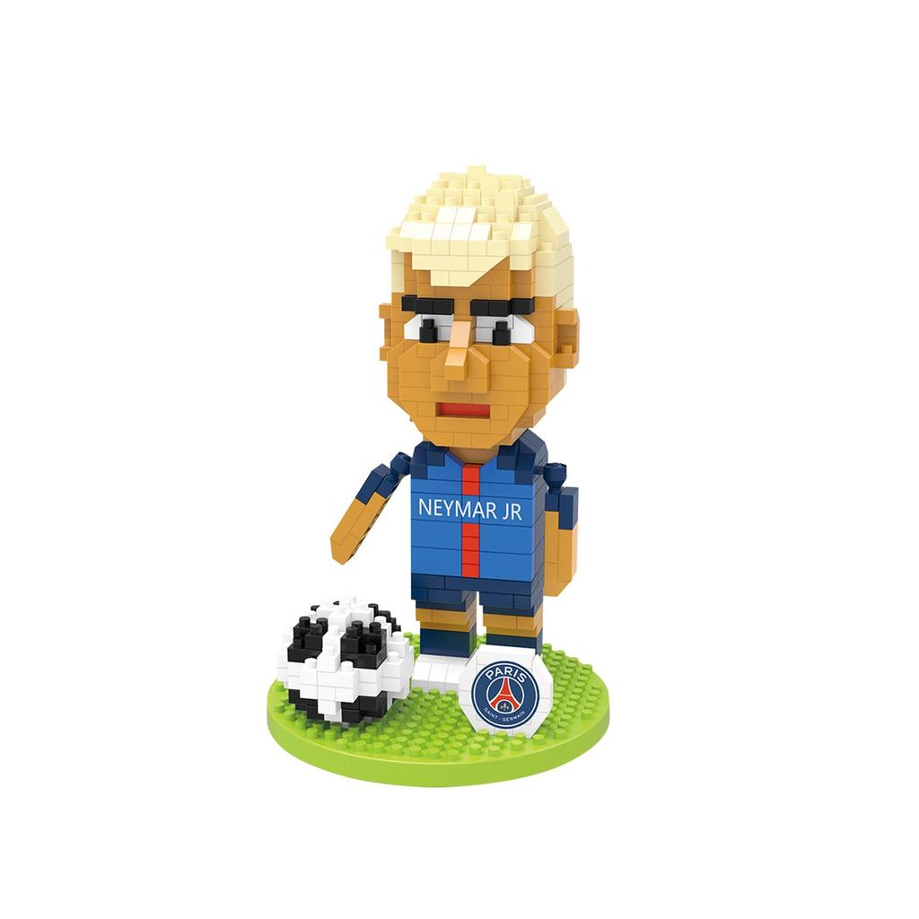 Assembled Building Block Toys Football Series Star Player Ornaments Children's Gifts