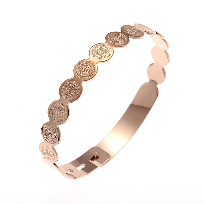 Modeontwerp Roestvrij Staal Gebogen Tafelgerei Vork Open Armband Mannen en Vrouwen Persoonlijkheid Bedel Hip Hop Casual Sieraden Cadeau