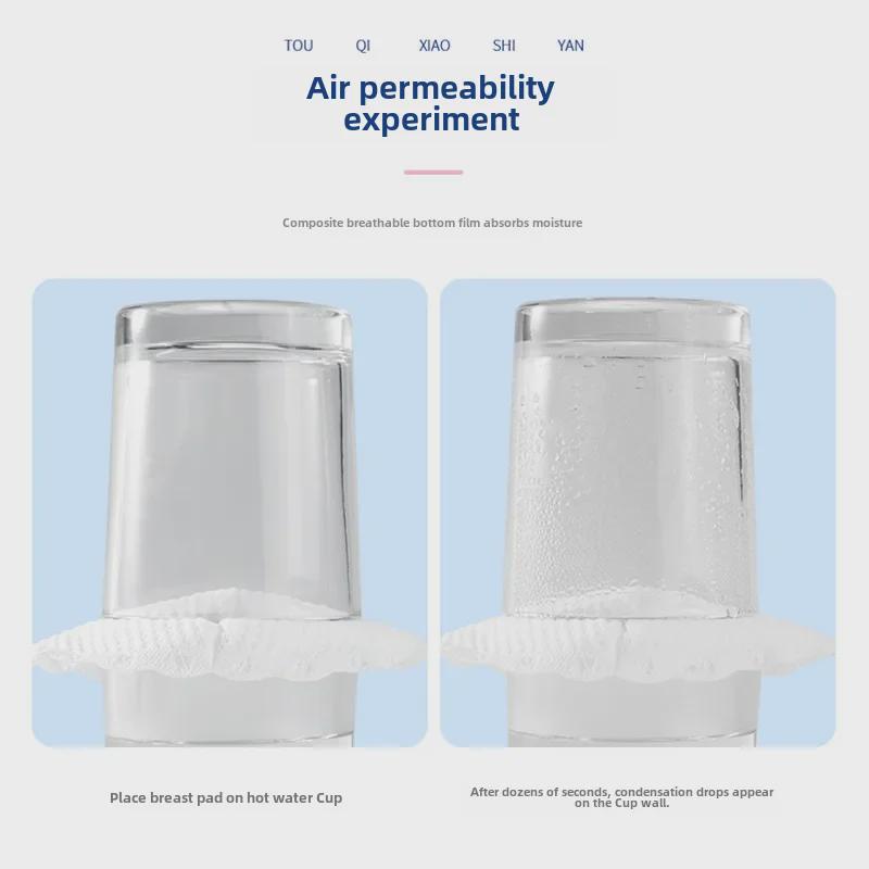 Zichu Disposable Anti-Leakage Postpartum Breast Pads for Winter - Thin Design for Lactation