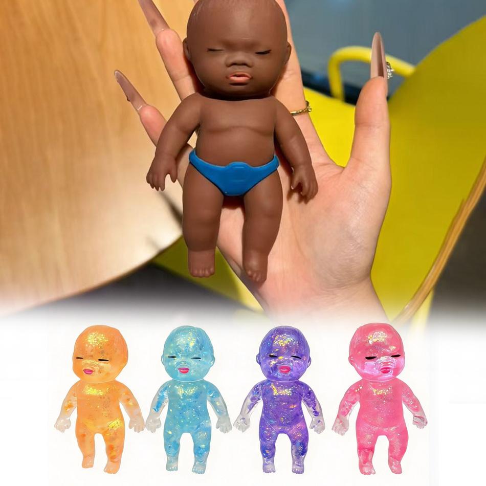 Natasha Soft Maltose Baby Squeeze Toy, Cute Stretchable Slow Rising Stress Relief Toy, Ideal Gift For Adults Anxiety Relief