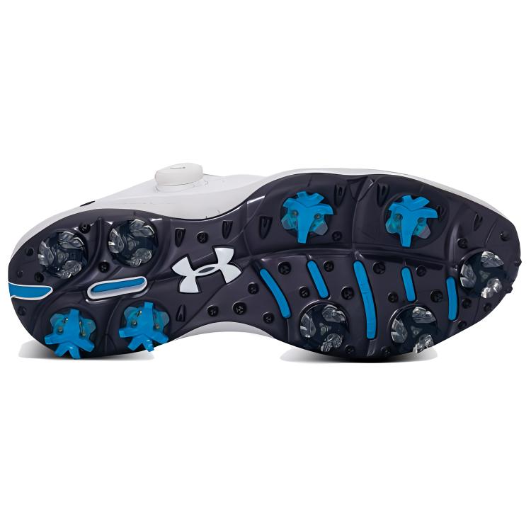 Under Armour Drive Pro BOA Golf Ancho Blanco Capri Zapatillas Hombre 3027088-100