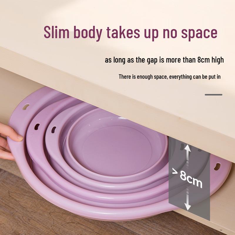 Portable Foldable Washbasin for Clothes & Vegetables