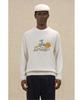 DROLE DE MONSIEUR Shell Motif Merino Knit Sweater Maille Drole Shell D0Wam26201Whm