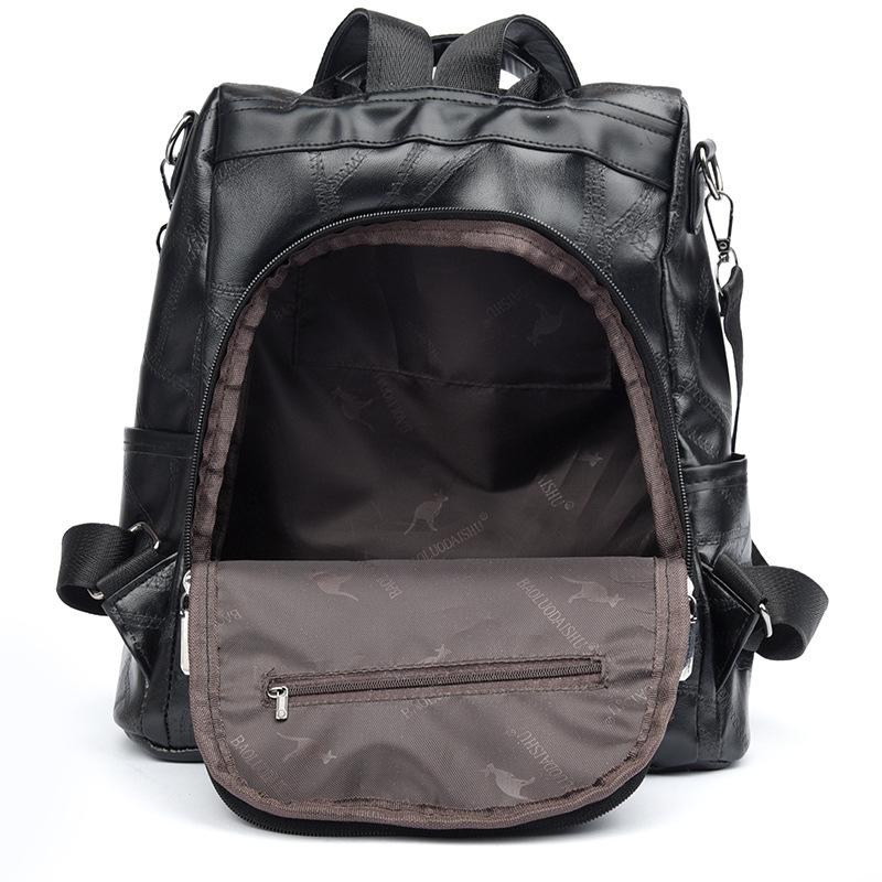 Retro Multi-functional Dual-purpose Single-shoulder and Double-shoulder Backpack
