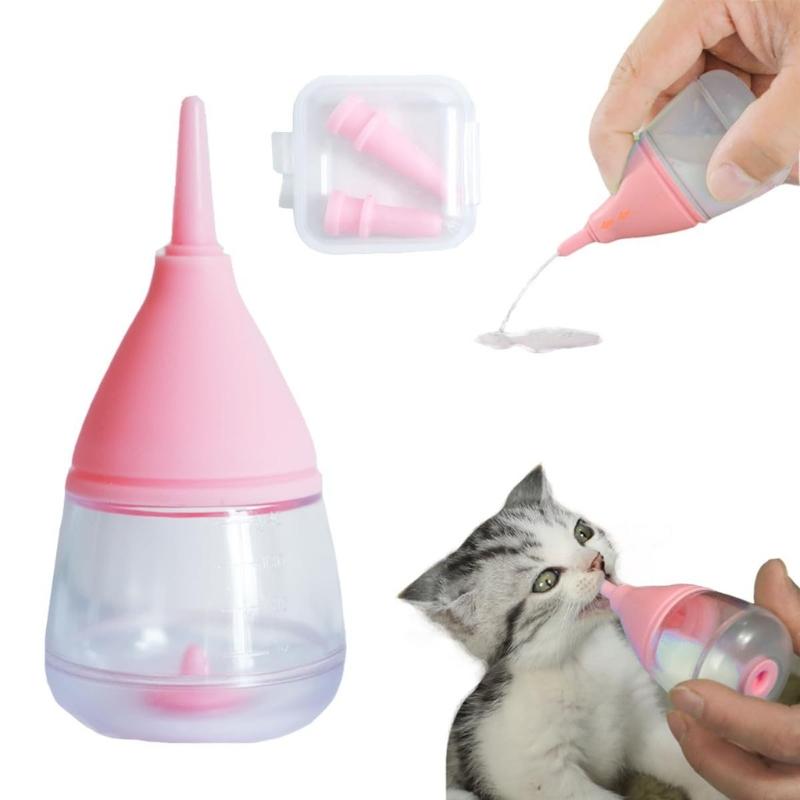 Newborn Small Animal Milk Feeders for Nursing Small Animals Convenient Feeder 35ml Kitten Puppies Feeding Tool