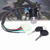 Motorcycle Ignition Key Switch Lock With Unlocked Key Fits For Honda CB CM 400 450