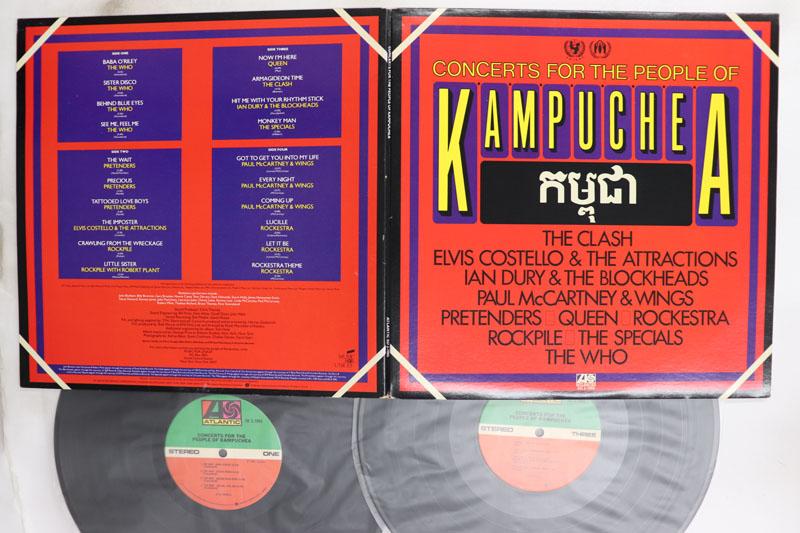 

LP Record VARIOUS Concerts For The People Of Kampuche SD27005 ATLANTIC 1981 US Rock Used