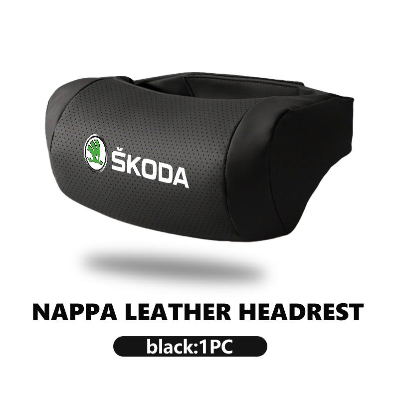 nzqdk0 Car Seat Headrest Memory Cotton Neck Pillow Auto Interior Accessories For Skoda Fabia Kamiq Superb Scala Enyaq-iV MK3 VisionS