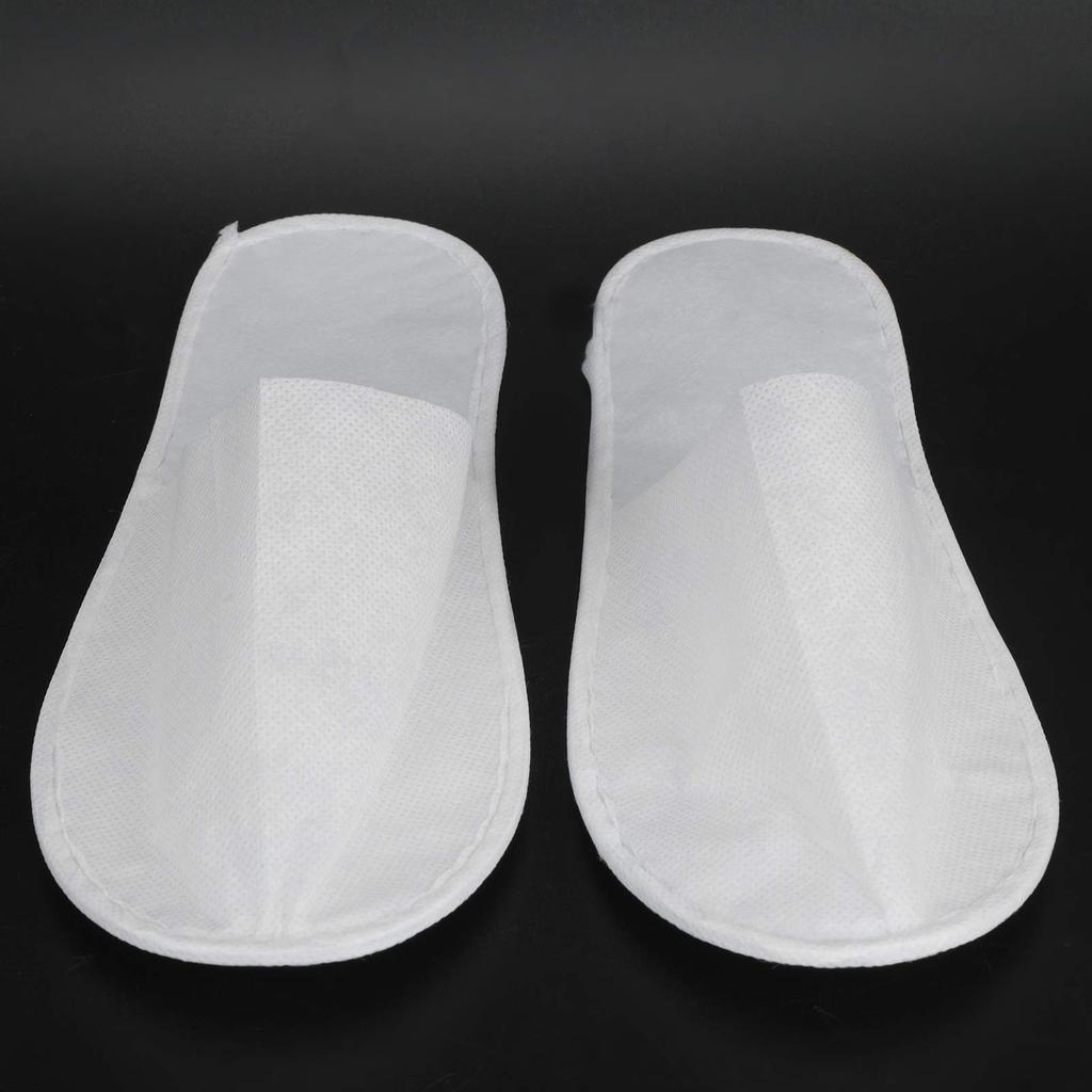 50 Par Jednorazowych Hotelowych Biznesowych i Odpowiednich do Domu i Biznesu Kapci Unisex, Kapcie, Antypoślizgowe, Antybakteryjne, Odporne na Zapachy,