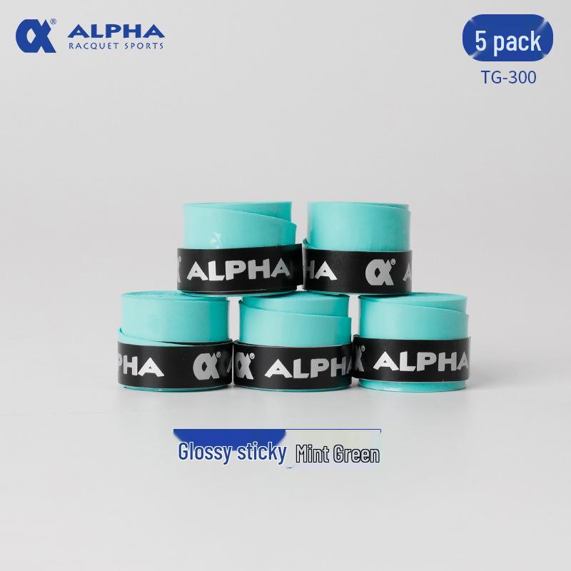 Alpha Sweatband Bright Matte Dry Grip Tape for Tennis & Badminton Rackets, Fishing Rods